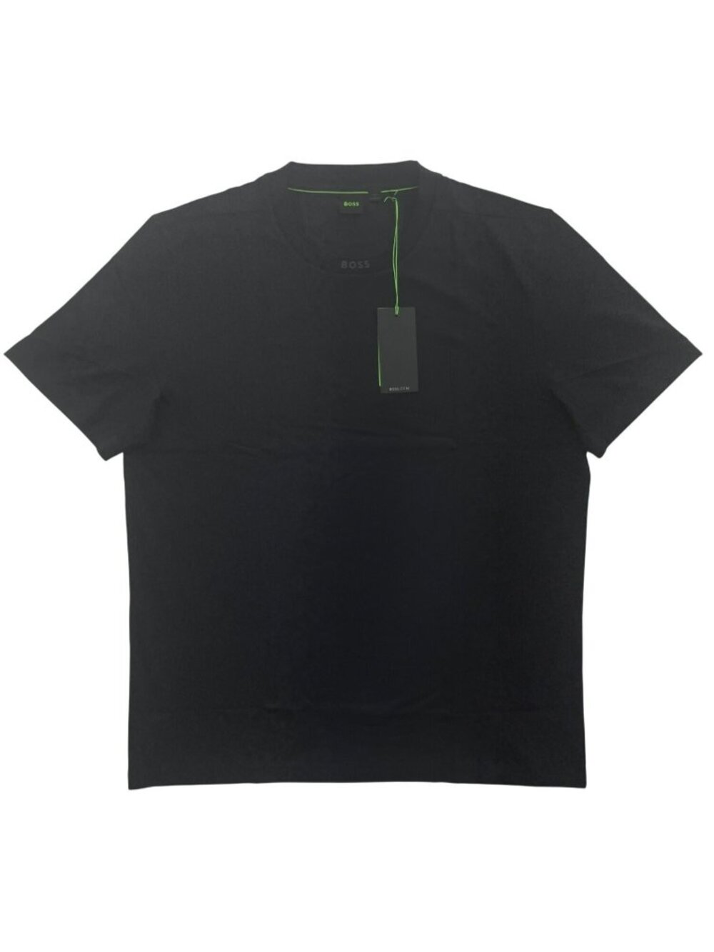 Hugo Boss Tee 5 Shirt Black Cotton Blend Casual Crewneck Tee Men's Size 2XL NEW - Picture 1 of 5